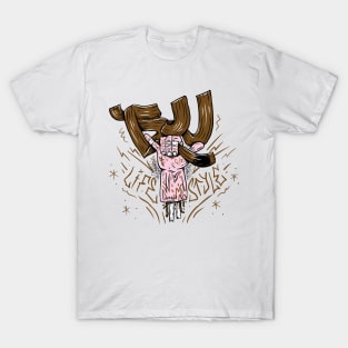 BJJ Lifestyle (cinta marrón) T-Shirt